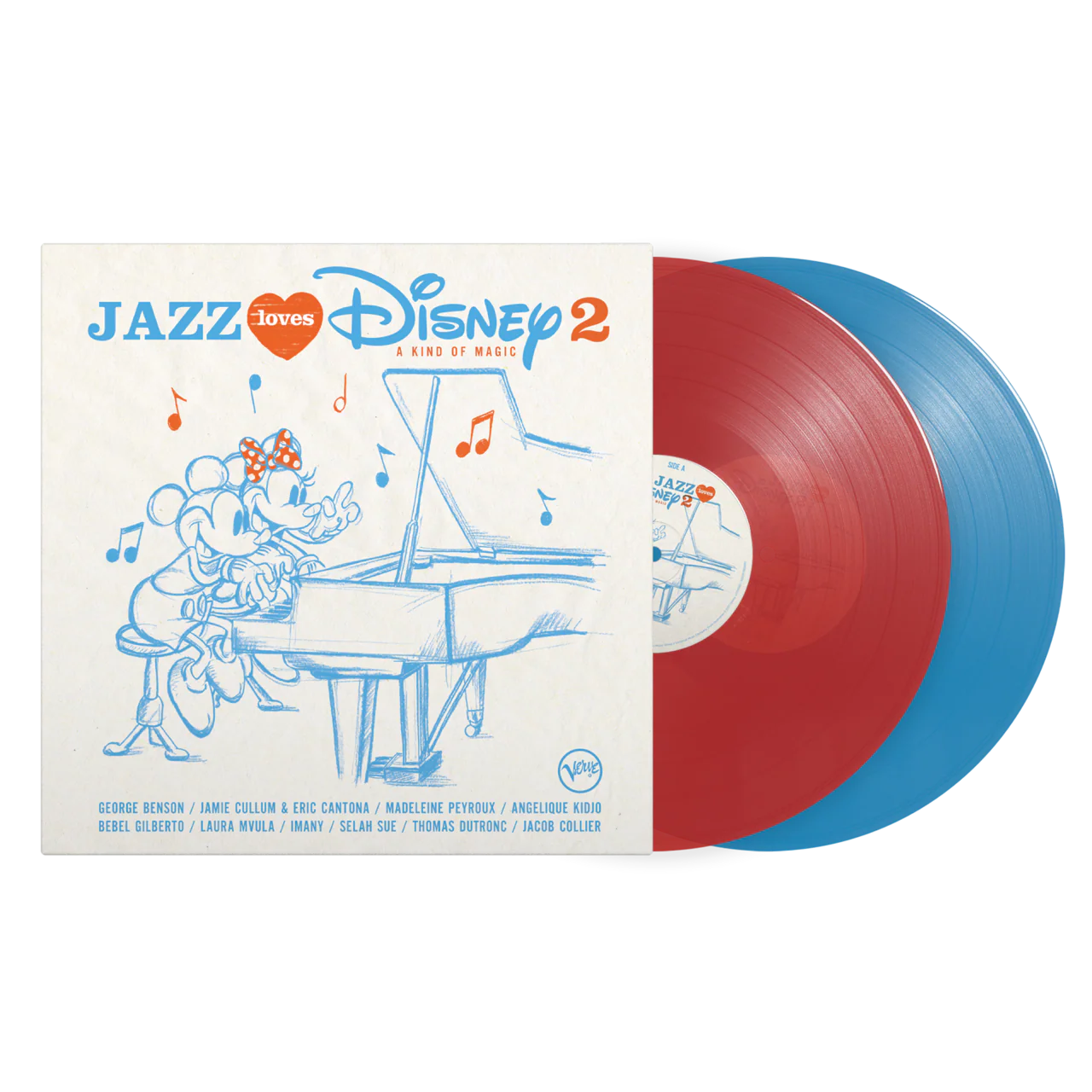 Jazz Loves Disney 2 - A Kind Of Magic: Red & Blue Vinyl LP
